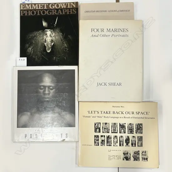 FIVE PUBLICATIONS: AMERICAN PORTRAIT PHOTOGRAPHERS